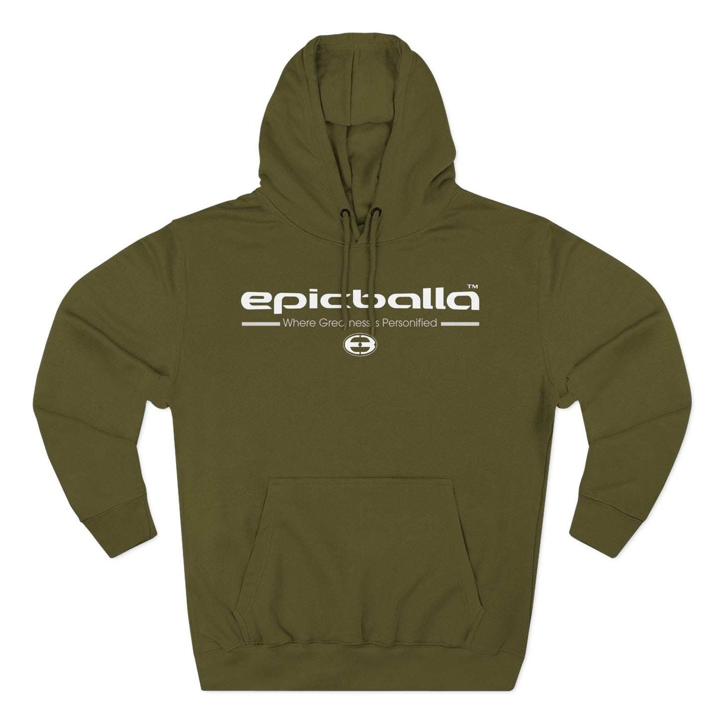 EB Three-Panel Fleece Hoodie