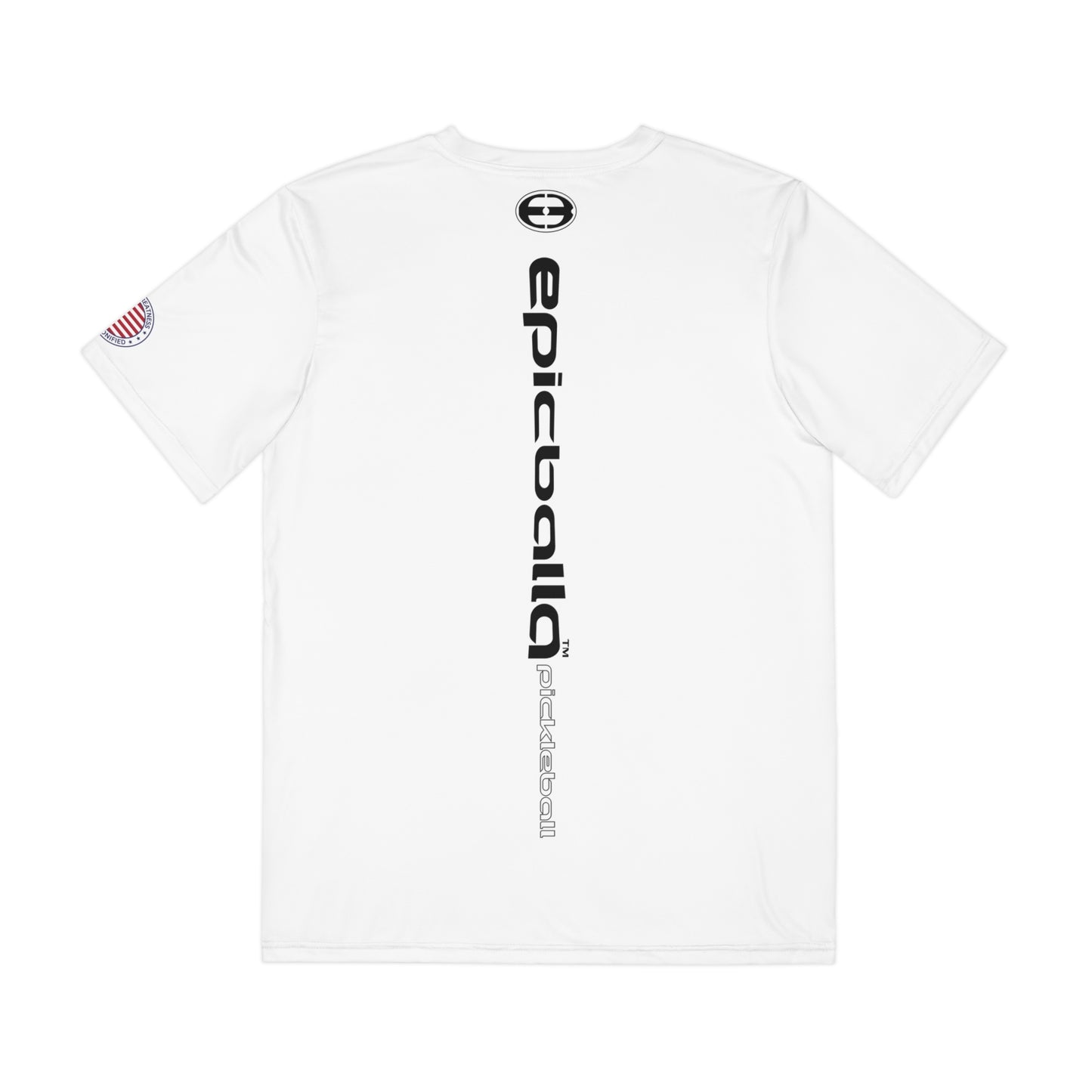 Ulta Soft White Epicballa Performance Tee - Where Greatness is Personified