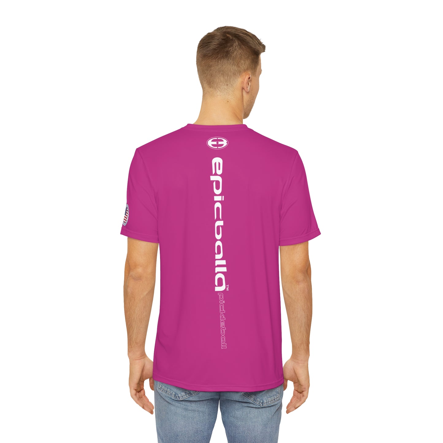 Ulta Soft Pink Epicballa Performance Tee - Where Greatness is Personified