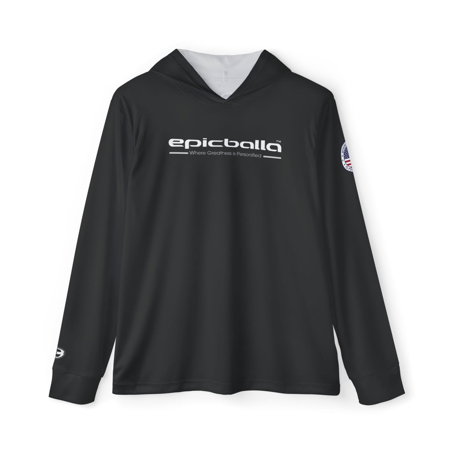 Black Epicballa Warmup Hoodie - Where Greatness is Personified