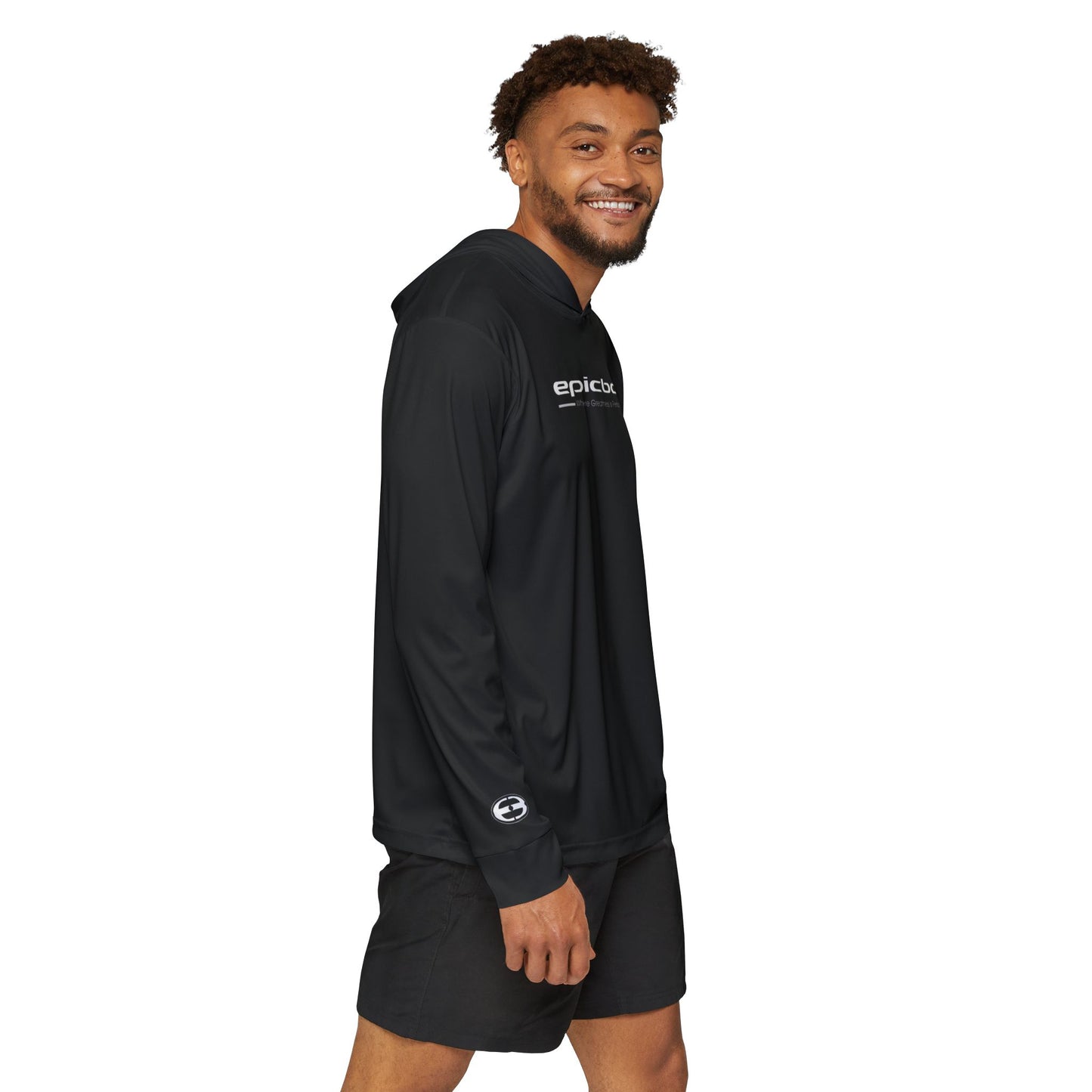 Black Epicballa Warmup Hoodie - Where Greatness is Personified