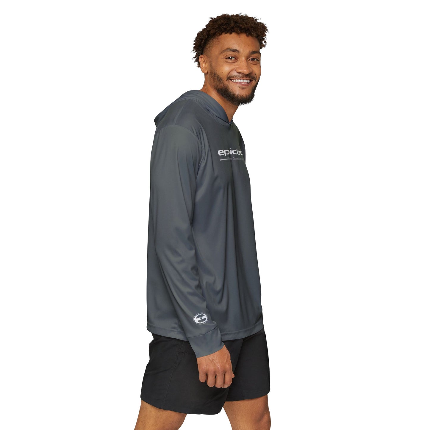 Grey Epicballa Warmup Hoodie - Where Greatness is Personified