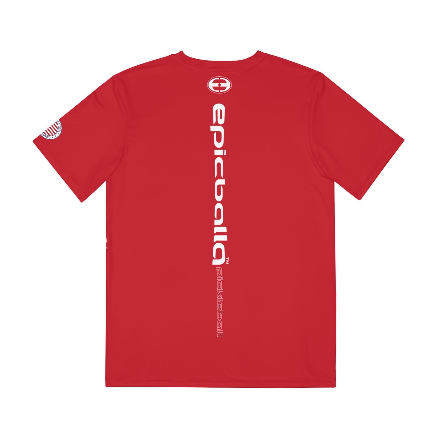 Ulta Soft Red Epicballa Performance Tee - Where Greatness is Personified
