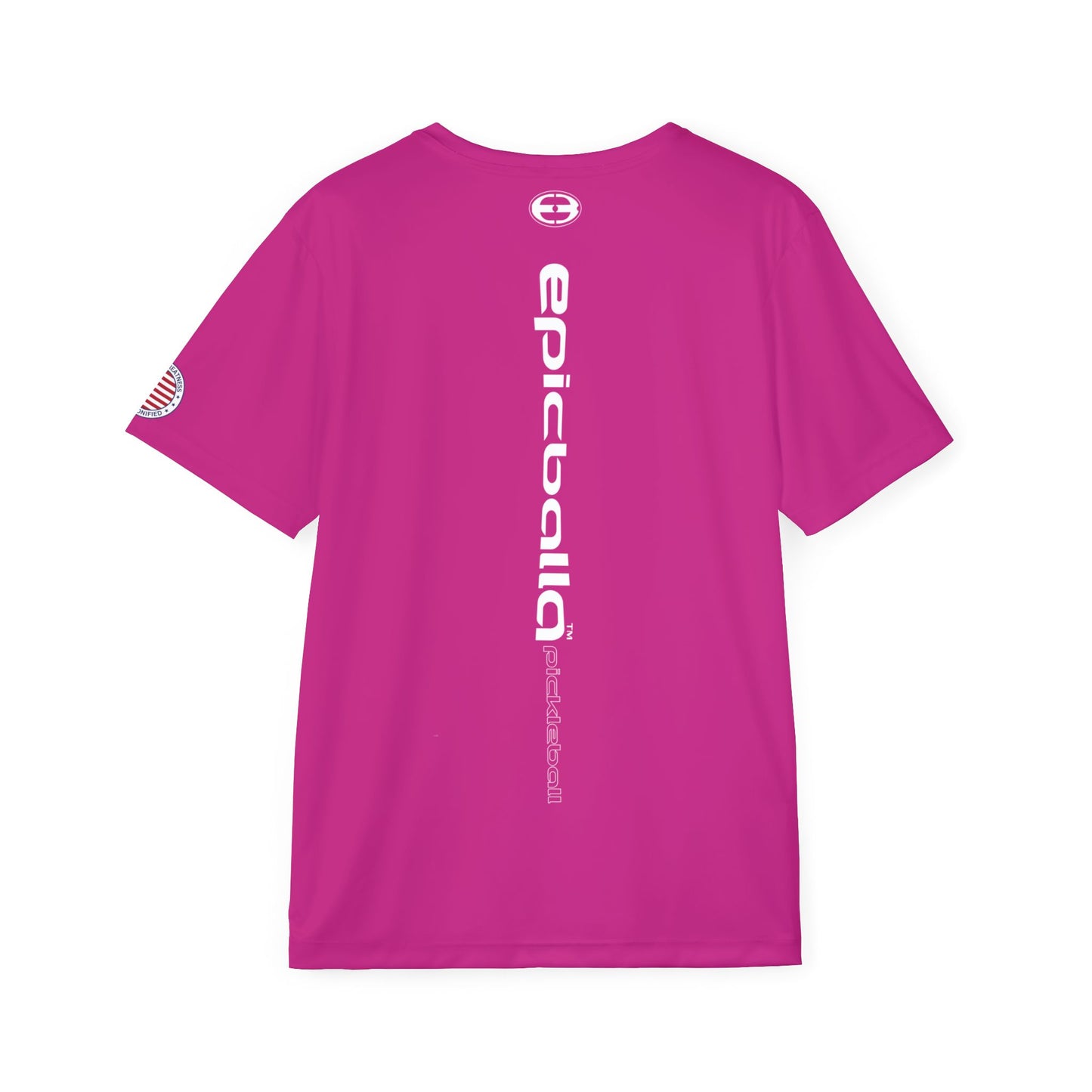 Pink Epicballa Performance Tee - Where Greatness is Personified