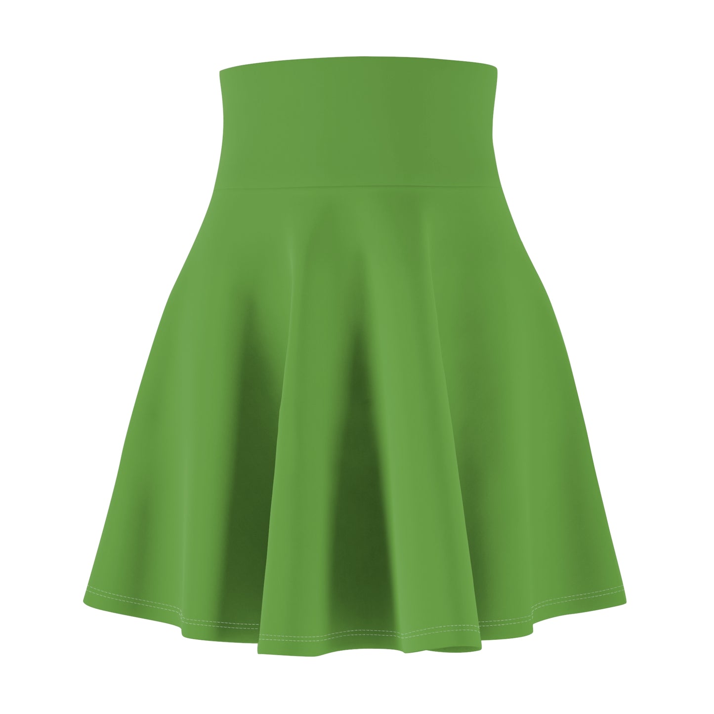 Women's Skater Green Skirt