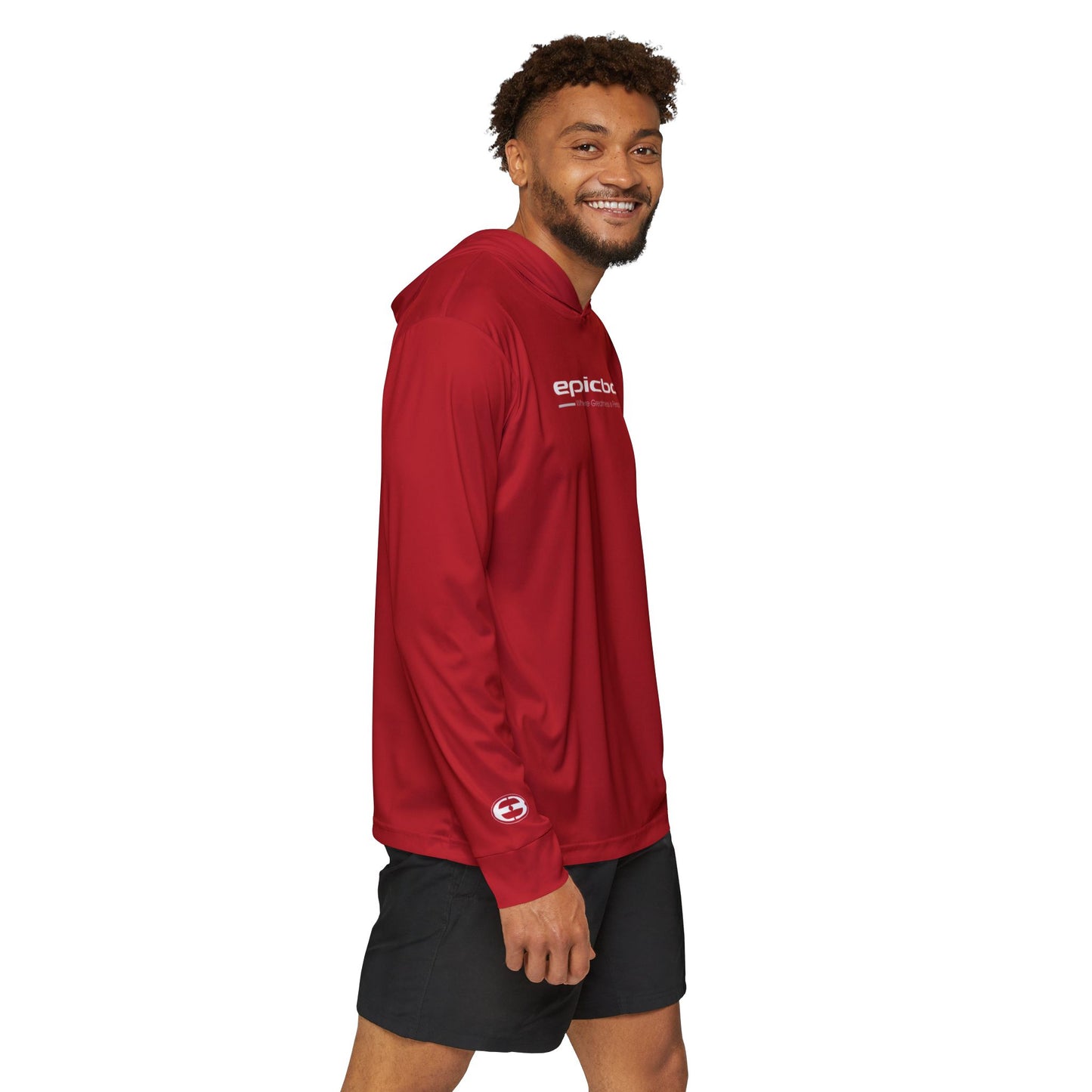 Red Epicballa Warmup Hoodie - Where Greatness is Personified