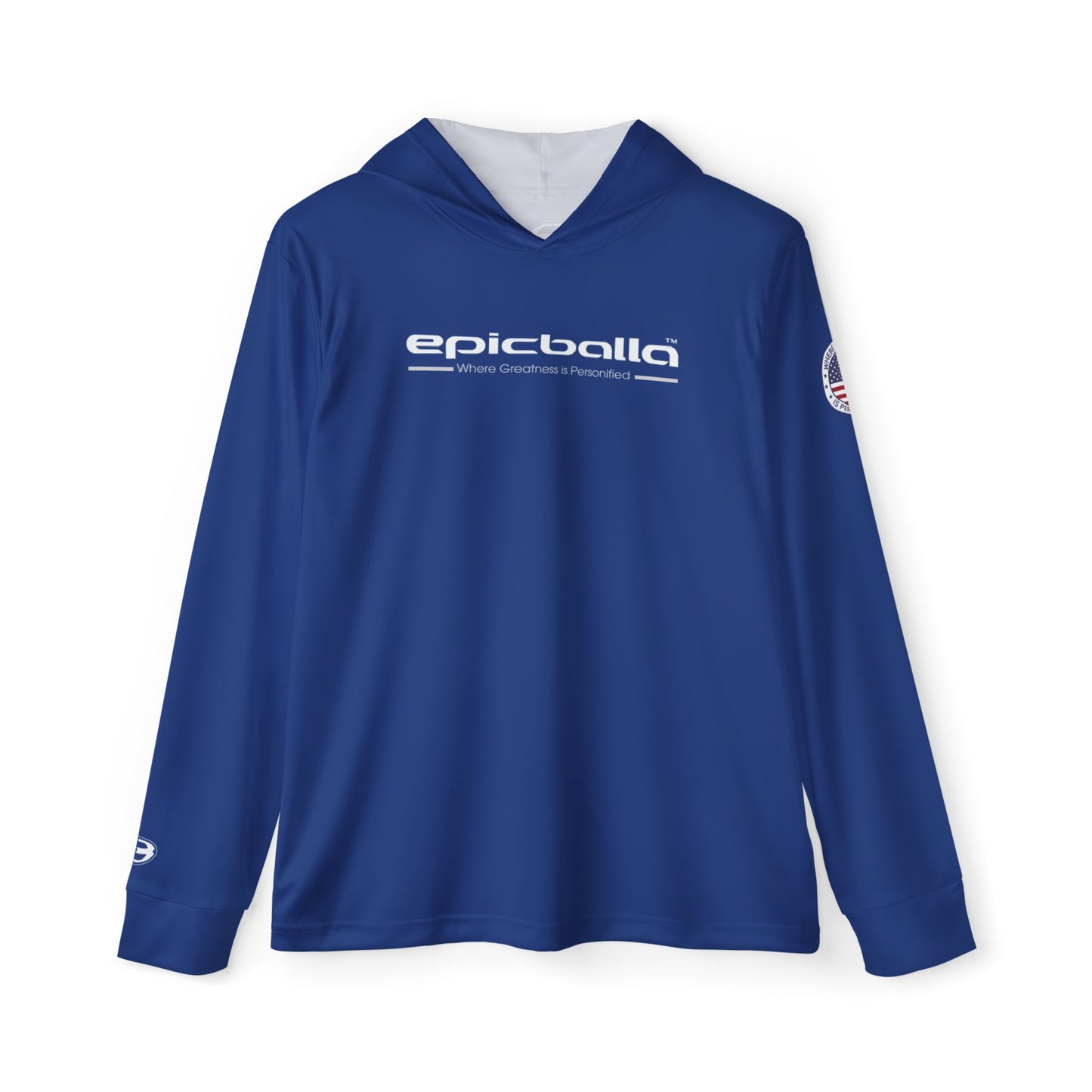 Blue Epicballa Warmup Hoodie - Where Greatness is Personified