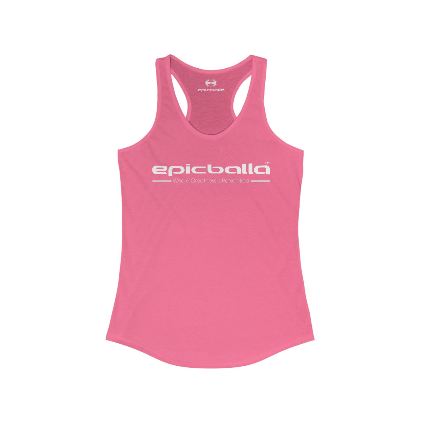 Epicballa Women's Ideal Racerback - Where Greatness is Personified