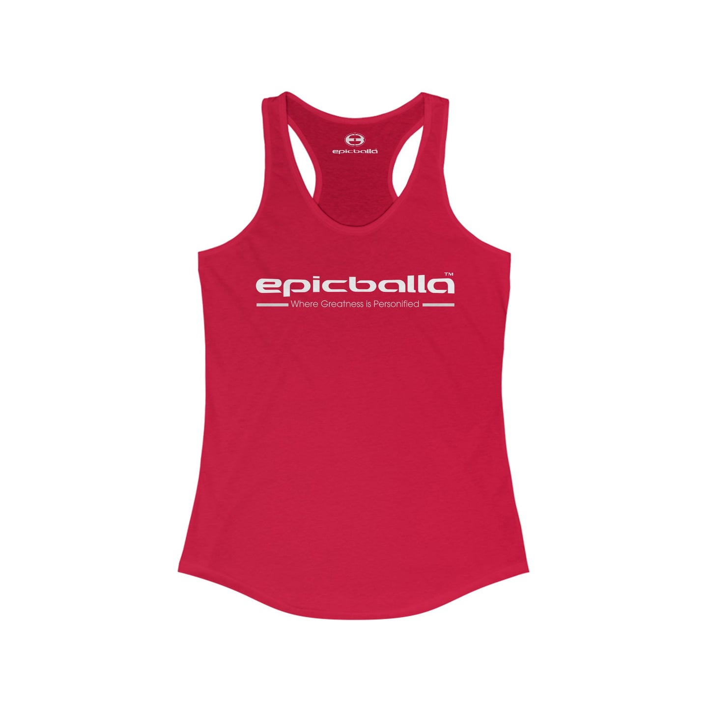 Epicballa Women's Ideal Racerback - Where Greatness is Personified