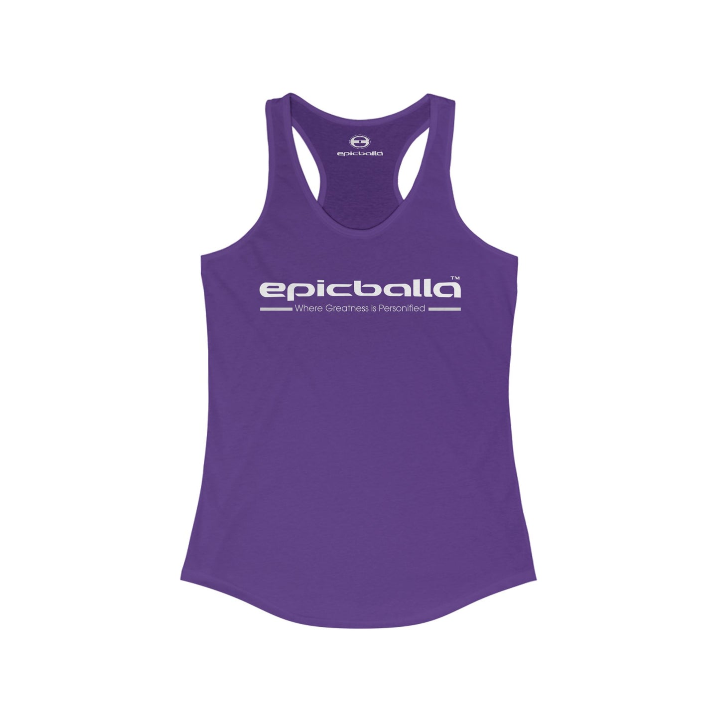 Epicballa Women's Ideal Racerback - Where Greatness is Personified