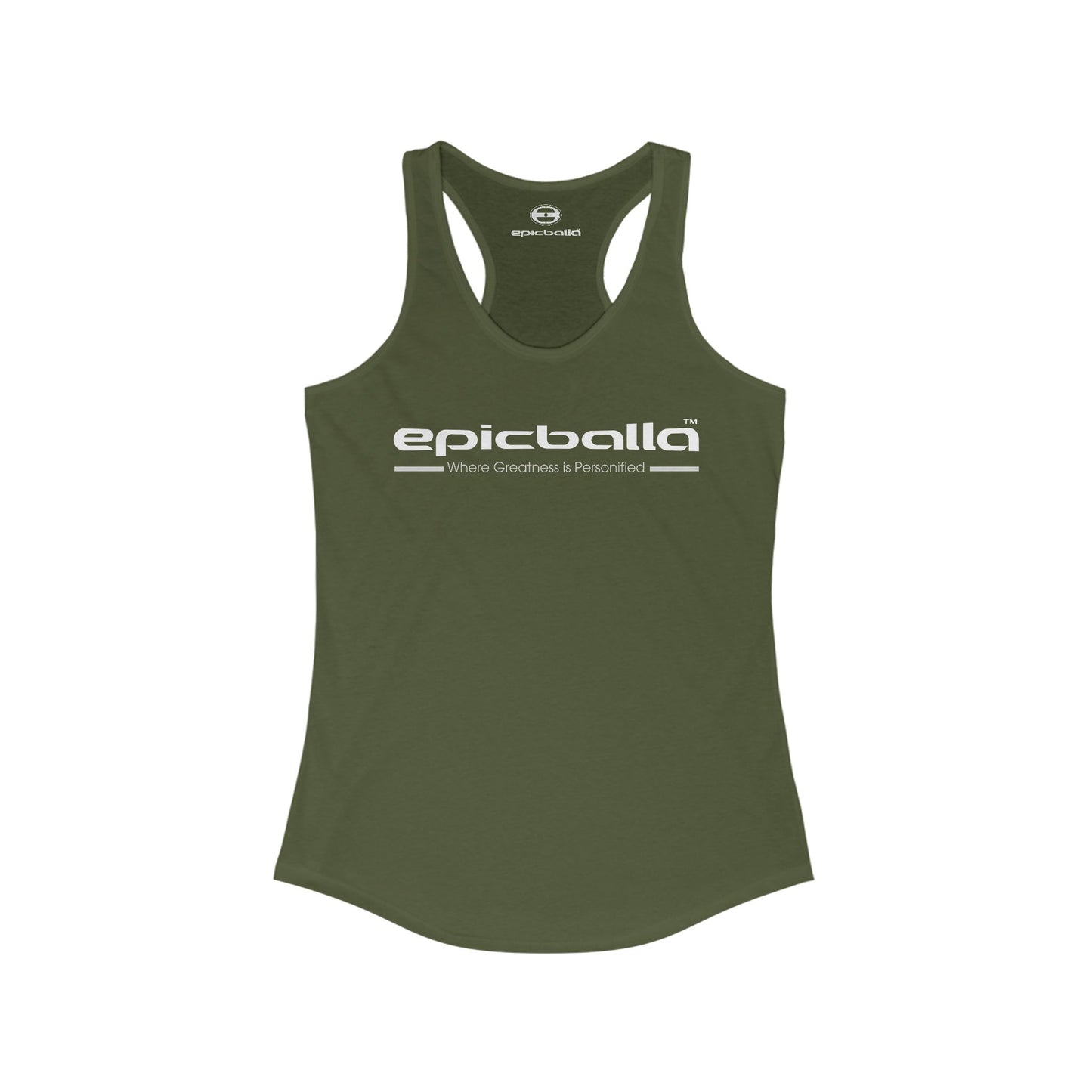 Epicballa Women's Ideal Racerback - Where Greatness is Personified