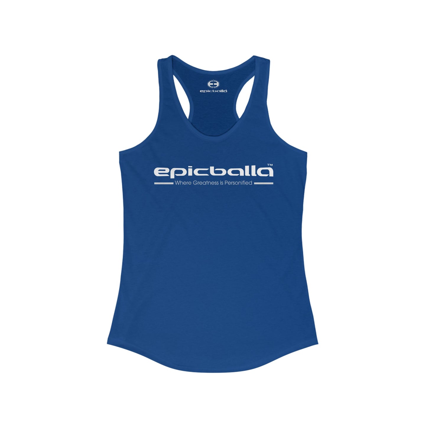 Epicballa Women's Ideal Racerback - Where Greatness is Personified