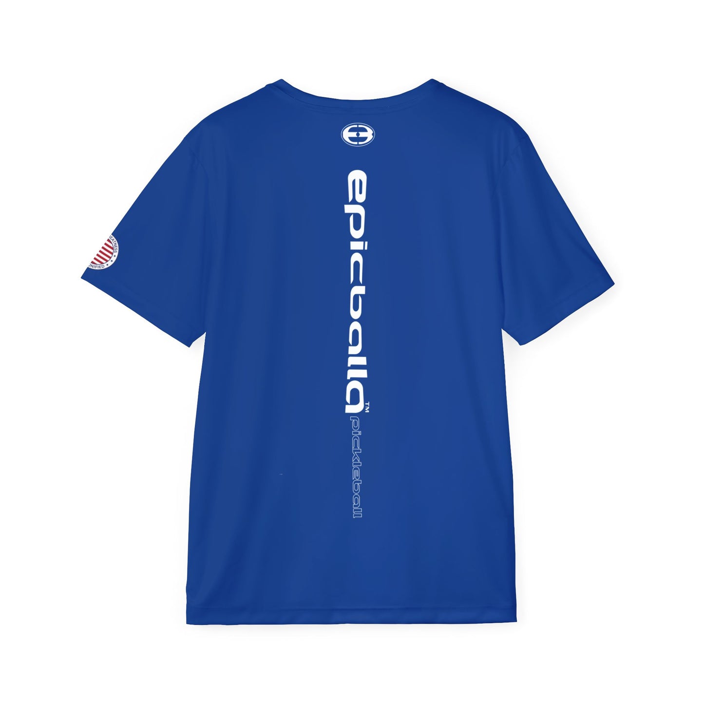 Blue Epicballa Performance Tee - Where Greatness is Personified