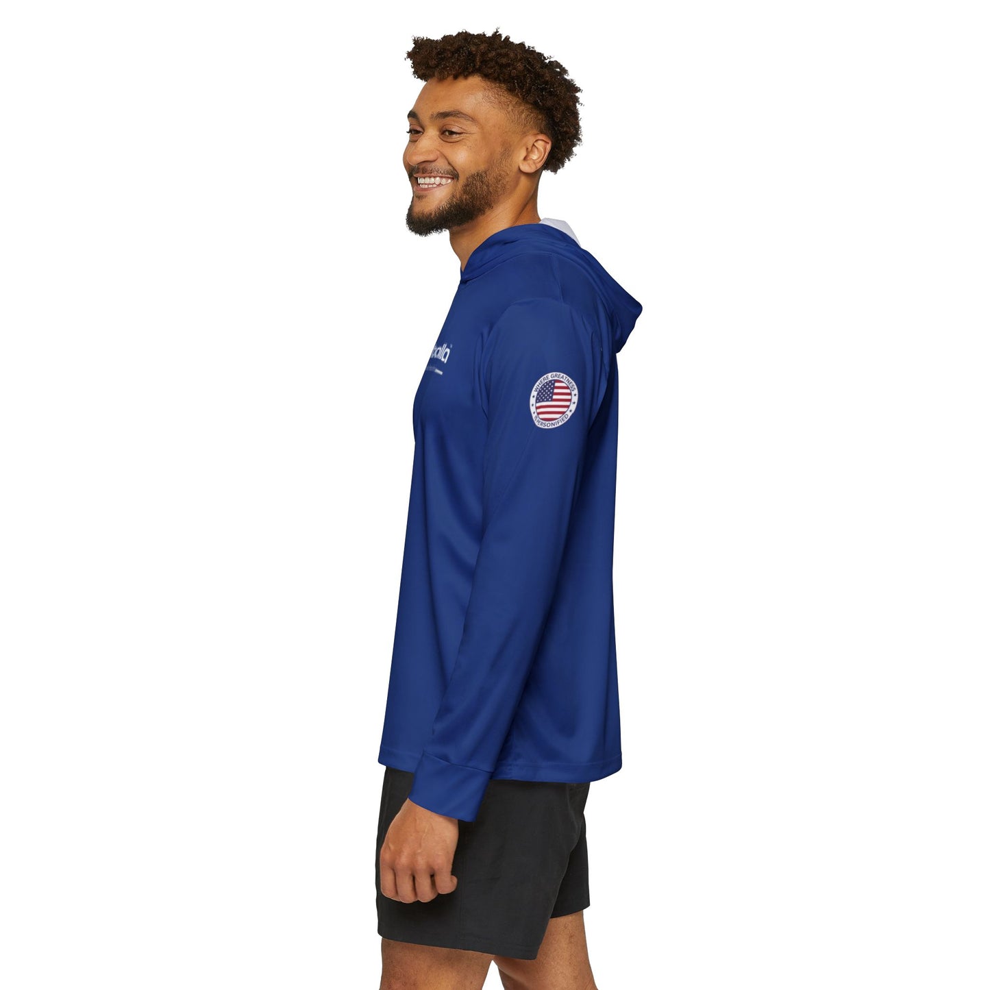 Blue Epicballa Warmup Hoodie - Where Greatness is Personified
