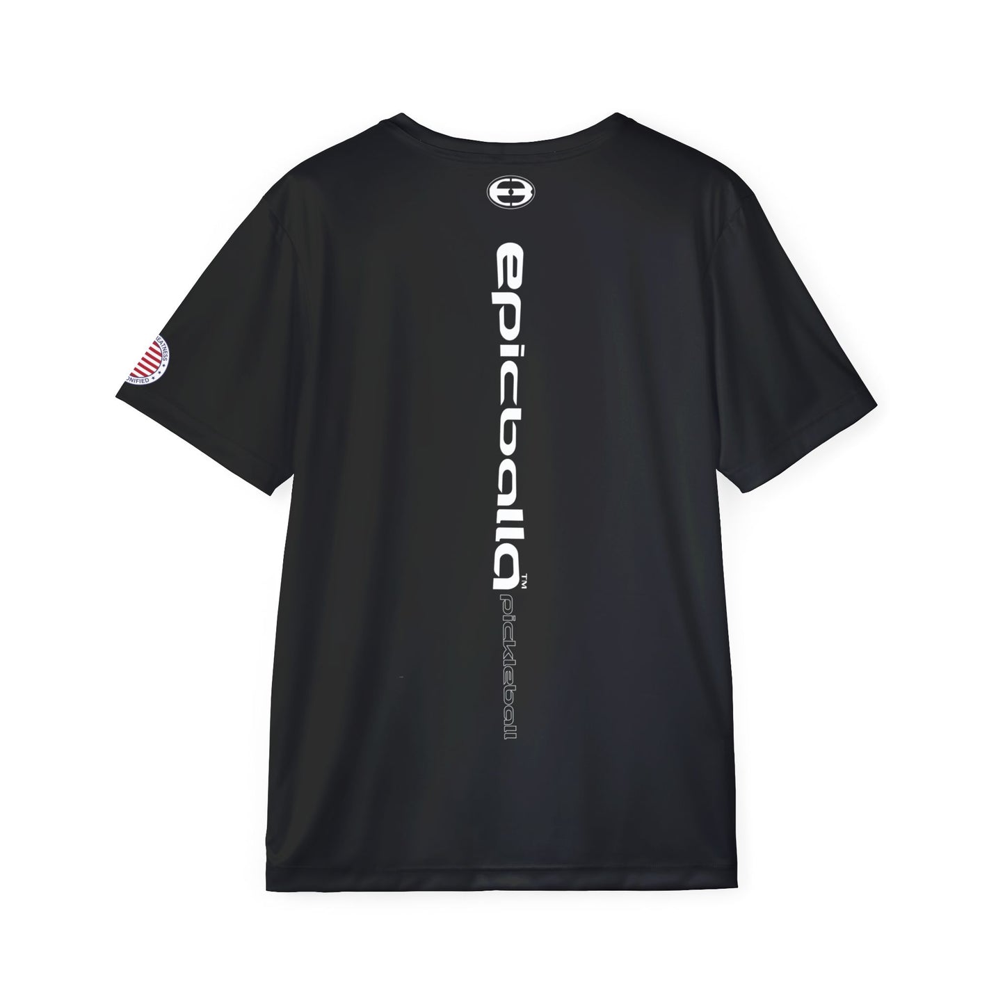 Black Epicballa Performance Tee - Where Greatness is Personified