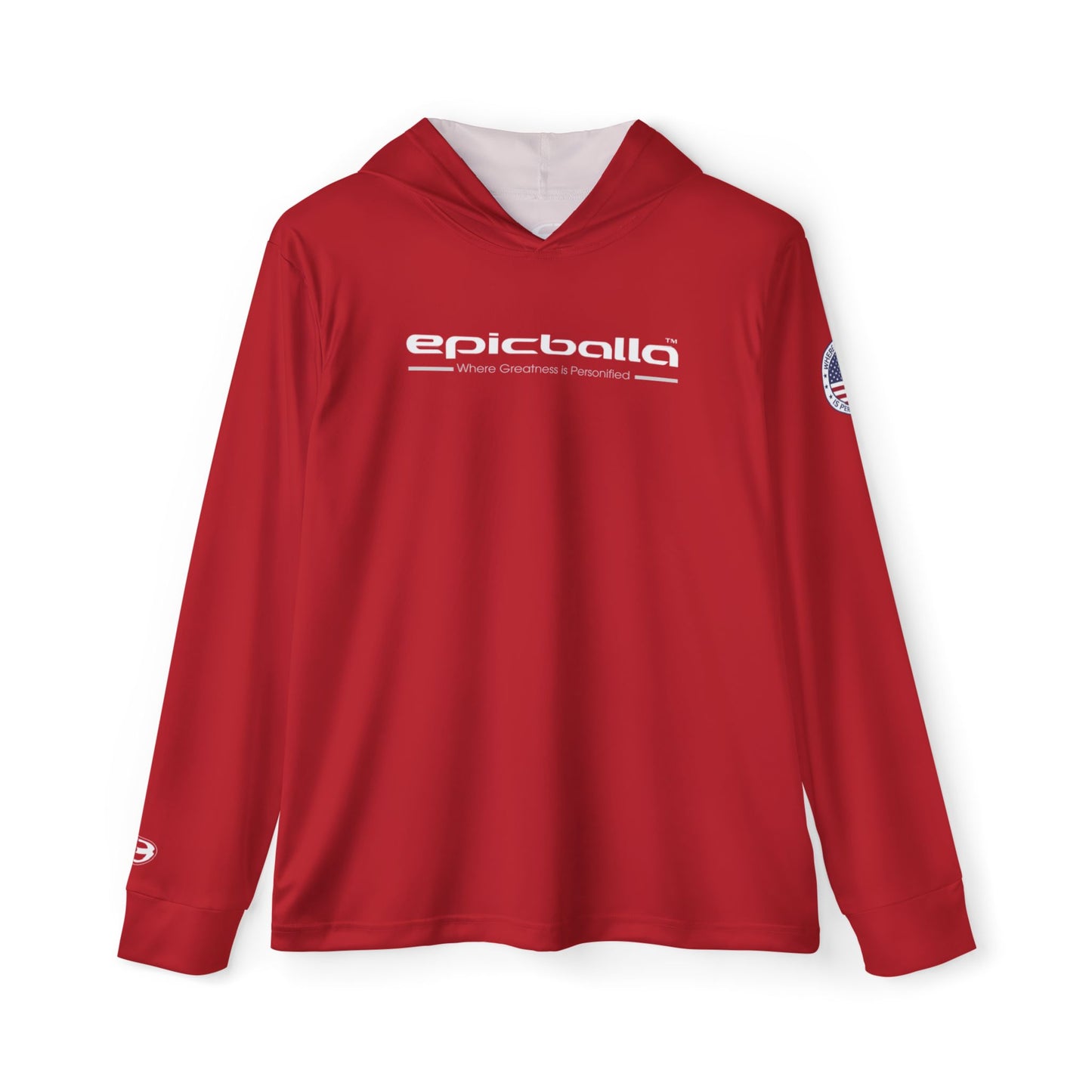 Red Epicballa Warmup Hoodie - Where Greatness is Personified