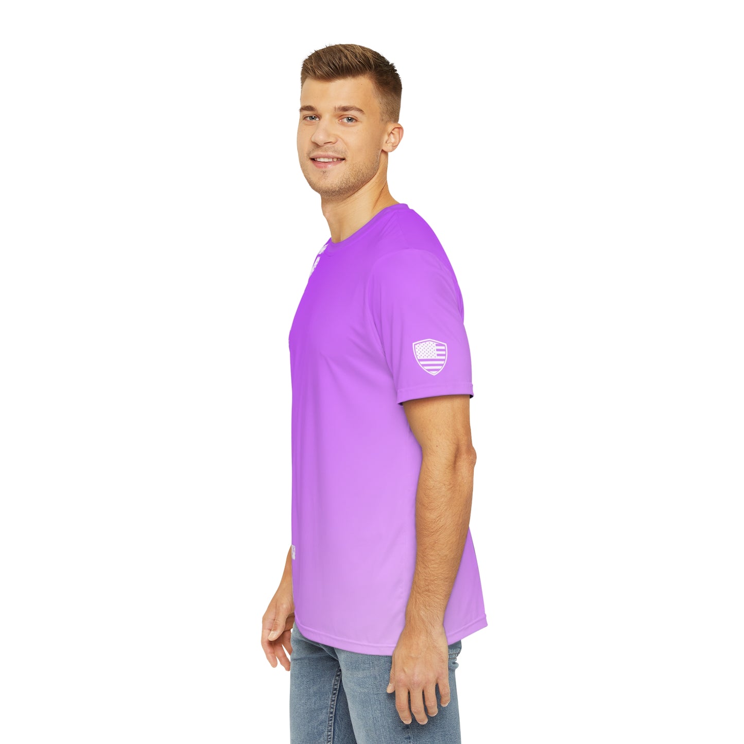 Men's "Grunge" Team Purple