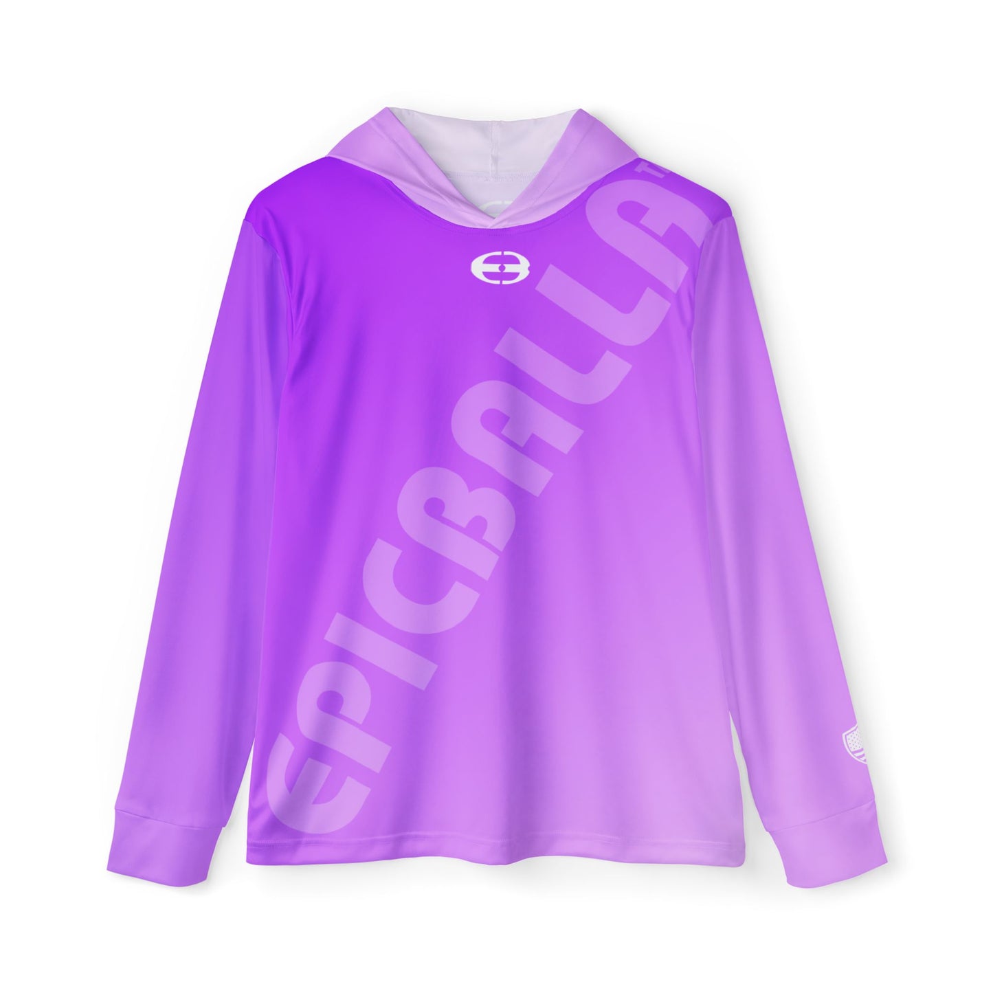 Men's Warmup Hoodie Team Purple