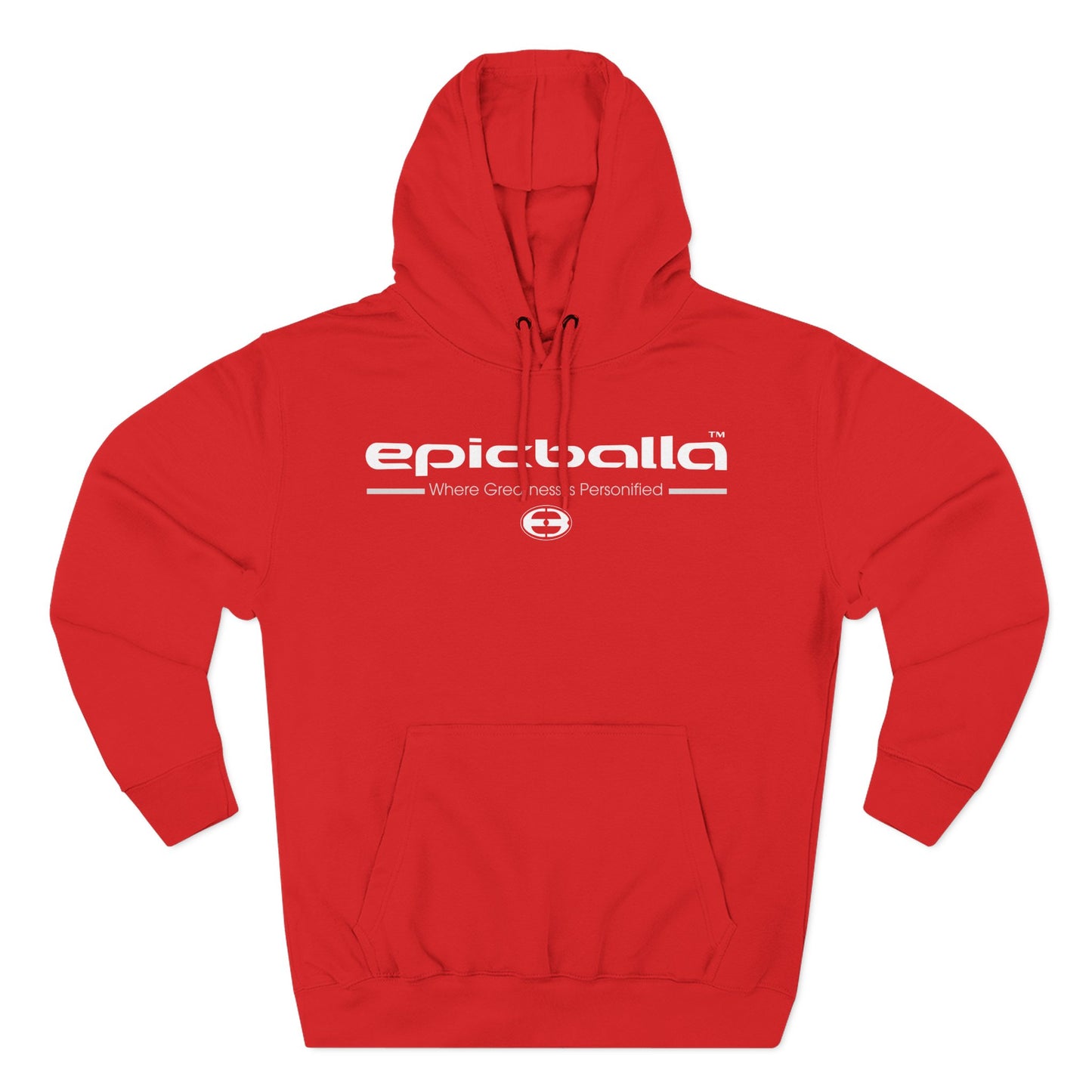 EB Three-Panel Fleece Hoodie