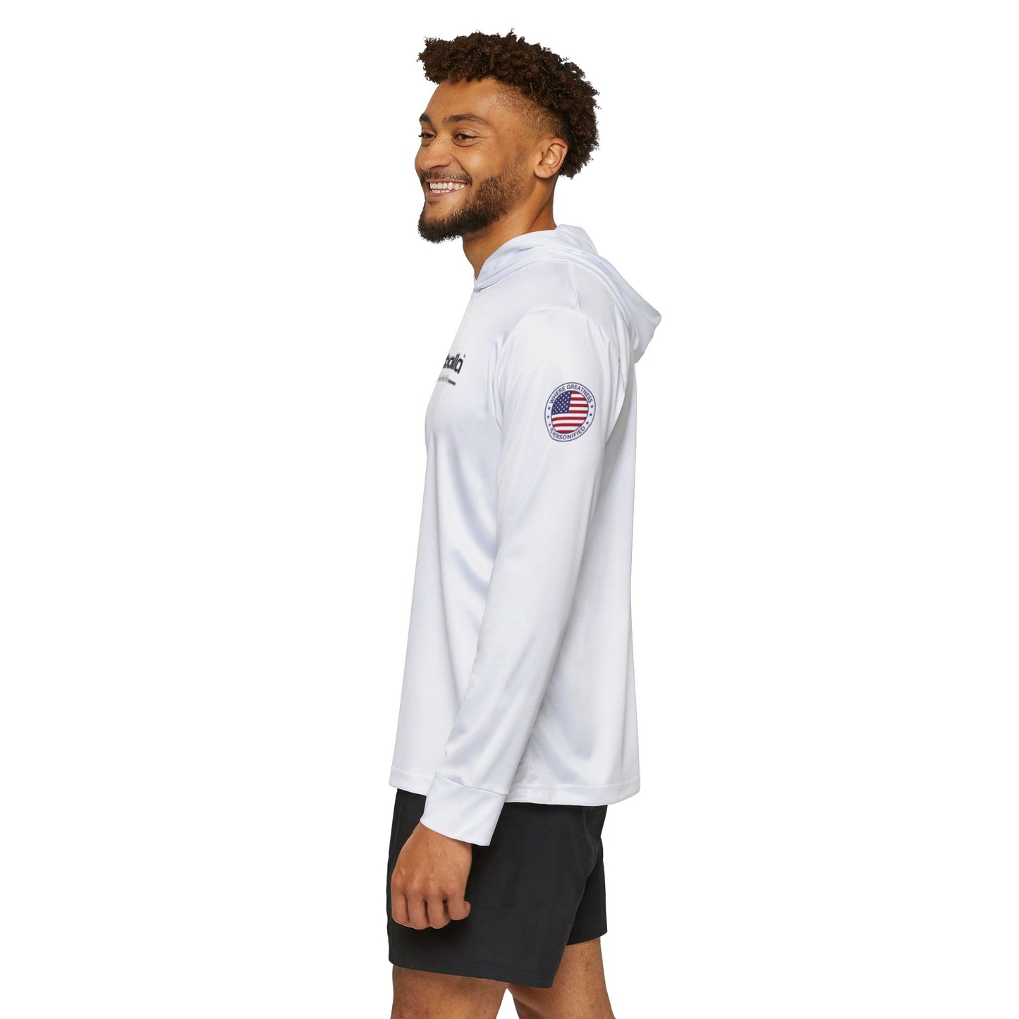 White Epicballa Warmup Hoodie - Where Greatness is Personified