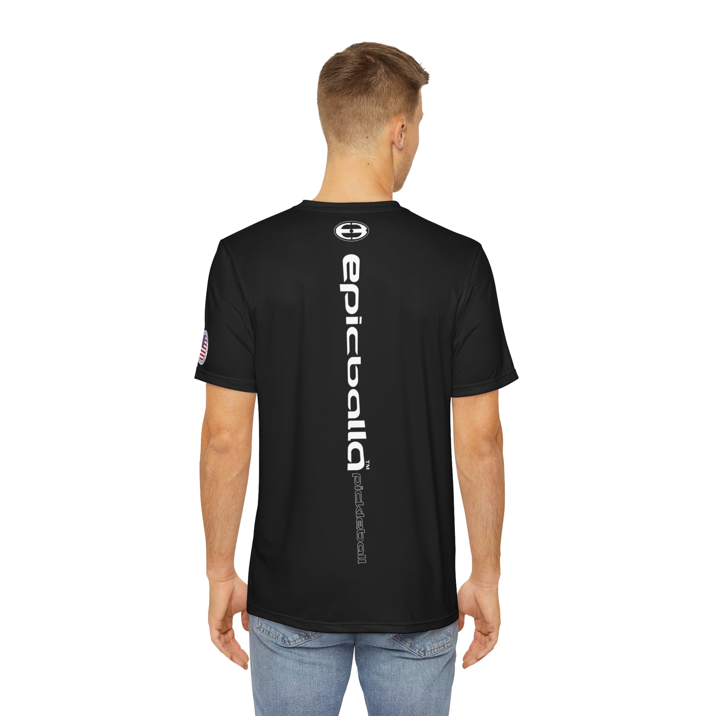 Ulta Soft Black Epicballa Performance Tee - Where Greatness is Personified