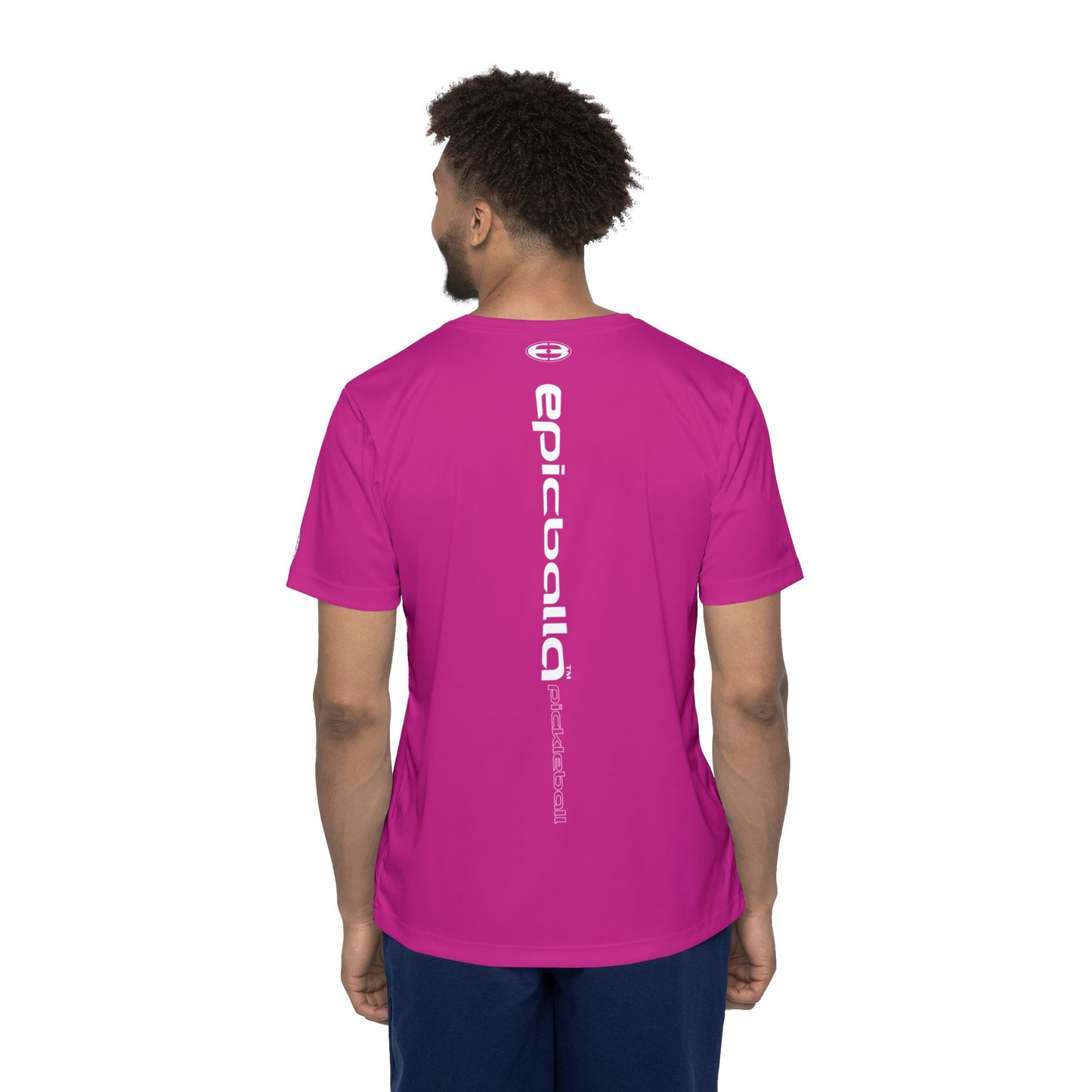 Pink Epicballa Performance Tee - Where Greatness is Personified