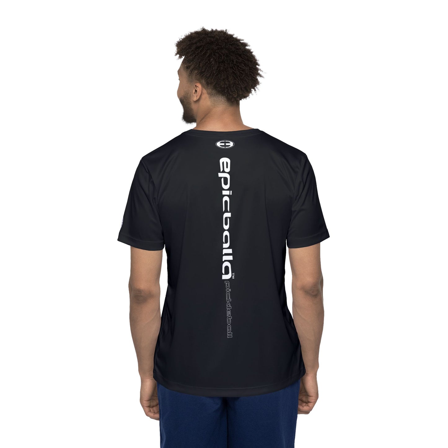 Black Epicballa Performance Tee - Where Greatness is Personified
