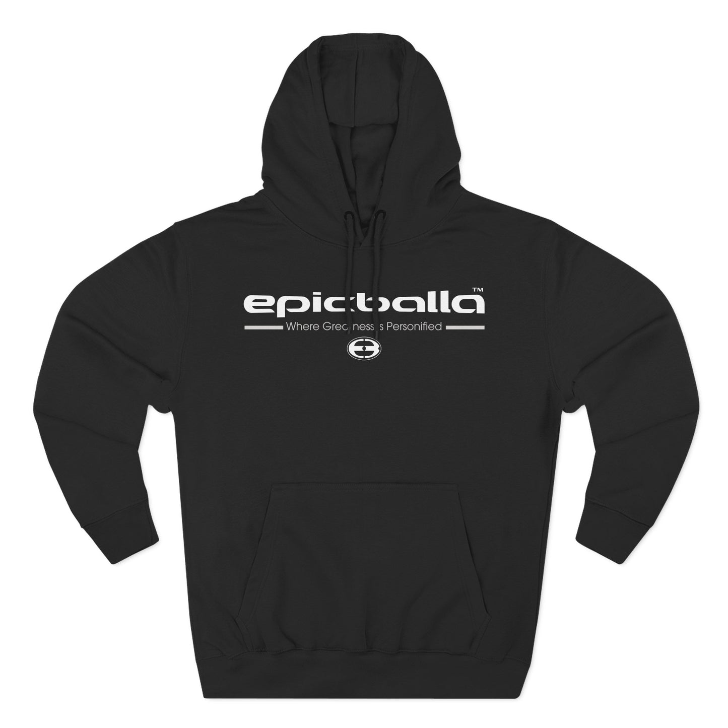 EB Three-Panel Fleece Hoodie