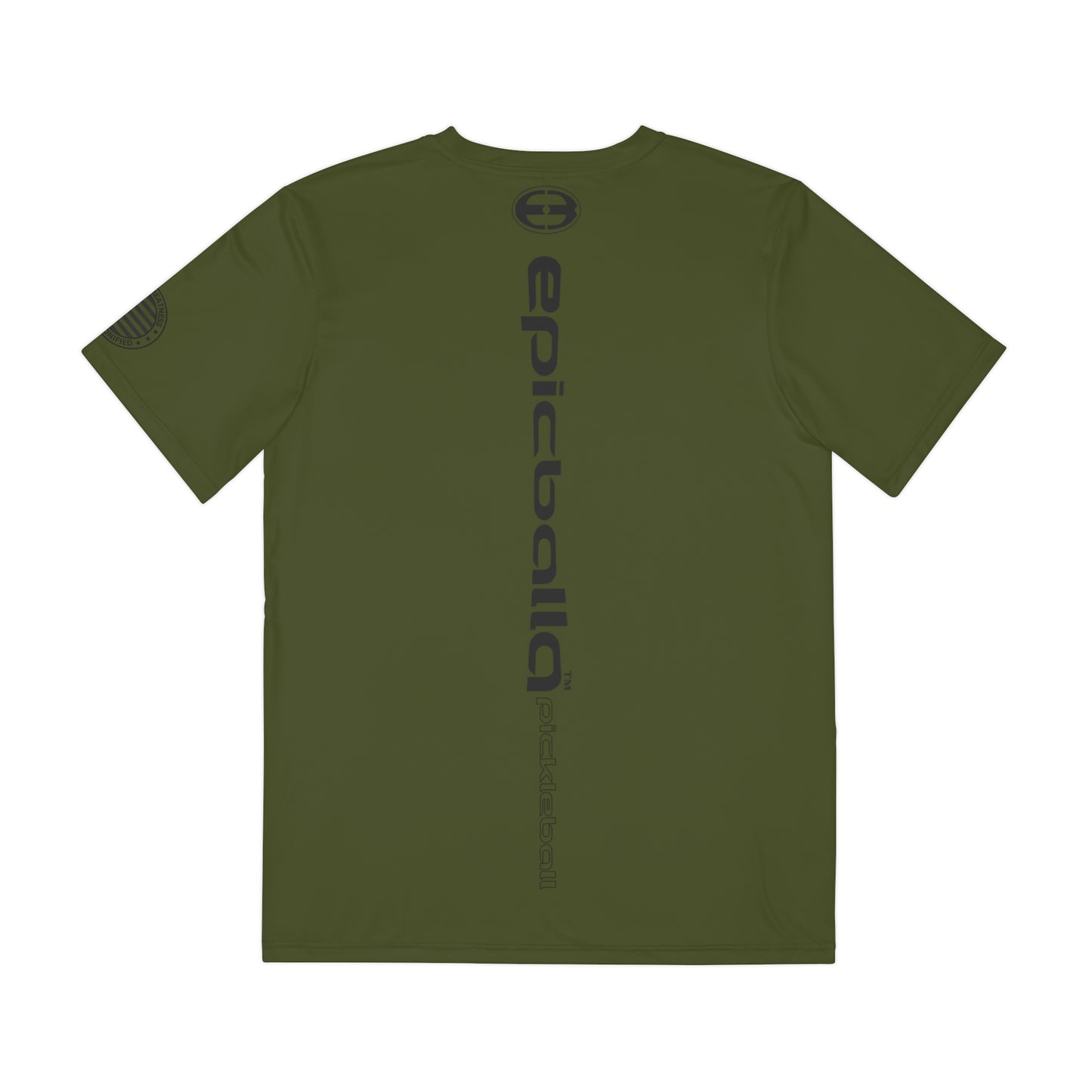 Ulta Soft Army Green Epicballa Performance Tee - Where Greatness is Personified