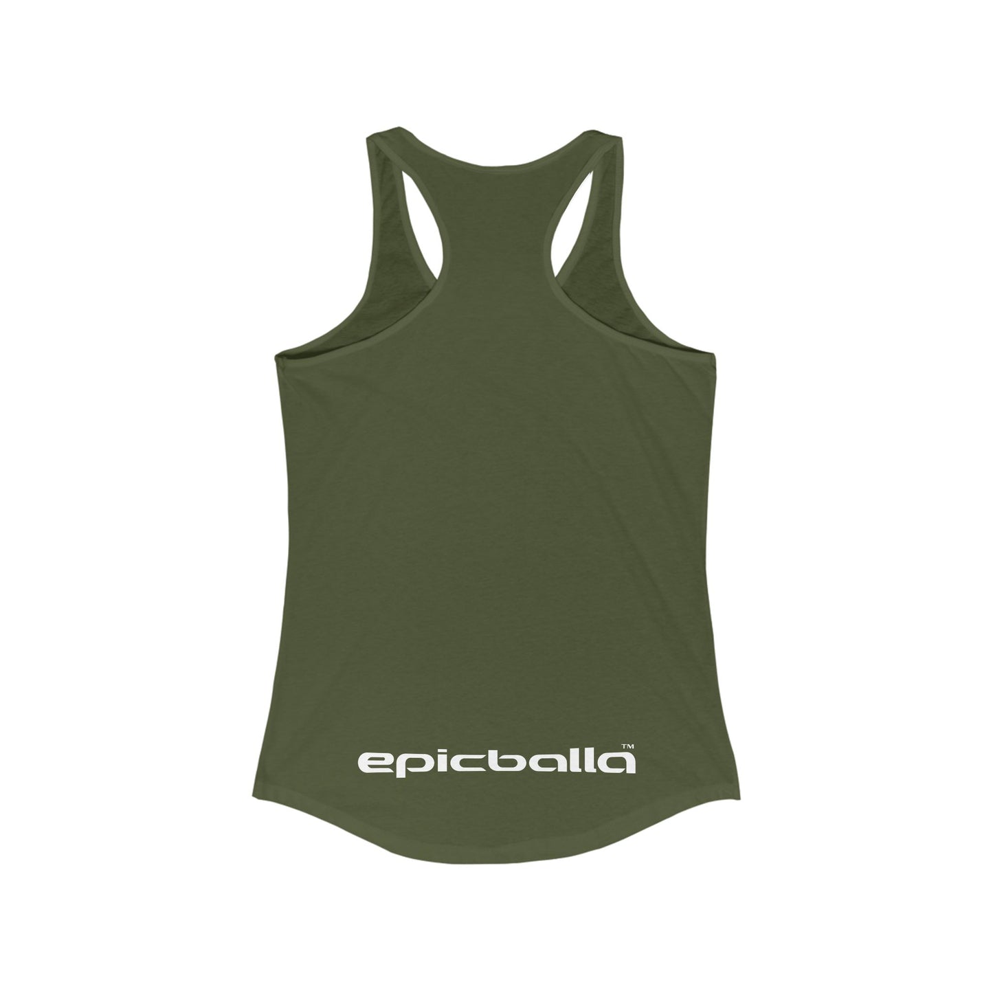 Epicballa Women's Ideal Racerback - Where Greatness is Personified