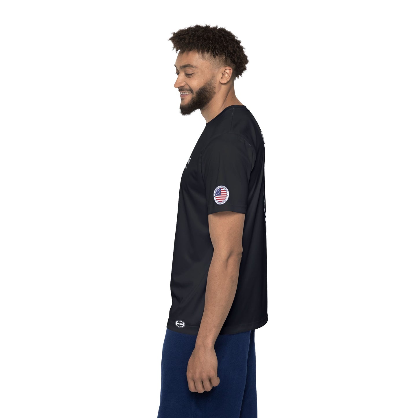 Black Epicballa Performance Tee - Where Greatness is Personified