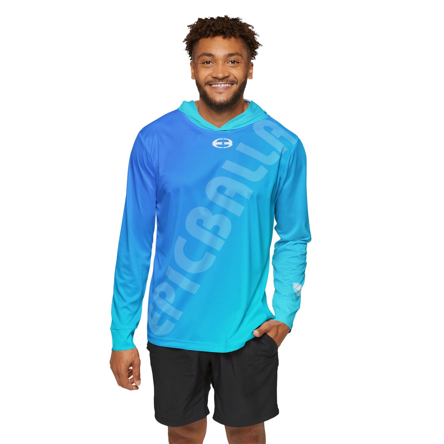 Men's Warmup Hoodie Team Blue