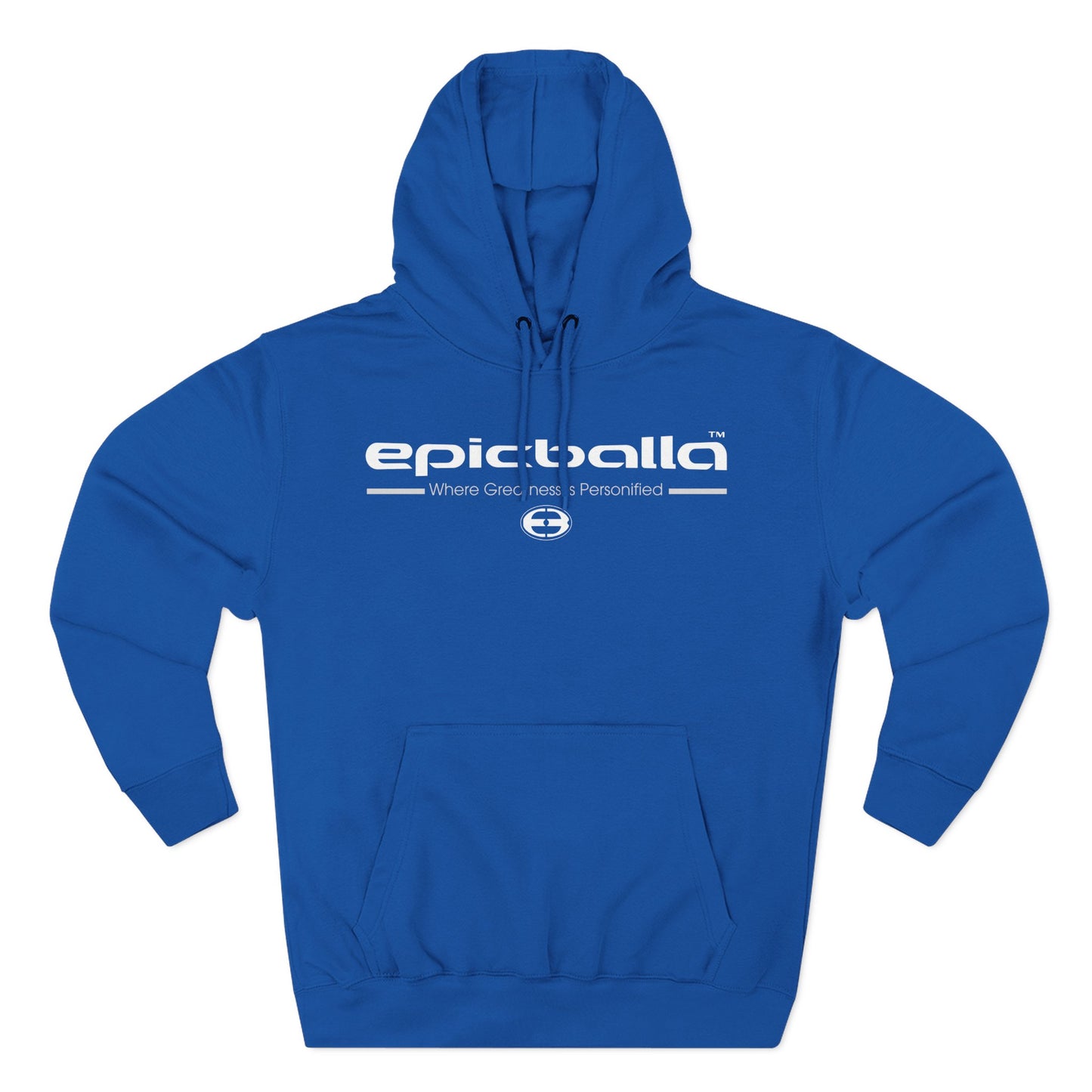 EB Three-Panel Fleece Hoodie